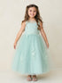 Girls Illusion Sweetheart Neckline Lace Special Occasion Dress, Sizes 2-18